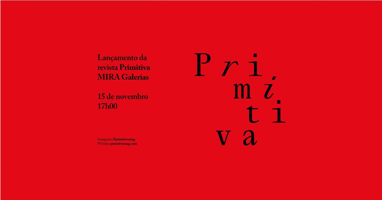 <p>LAUNCH OF PRIMITIVE MAGAZINE</p>